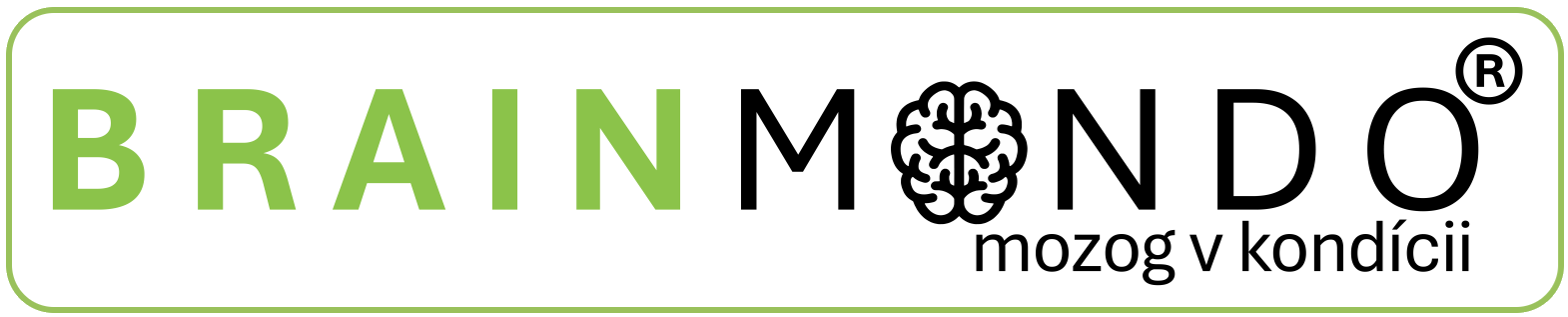 Brainmondo app logo - brain in shape